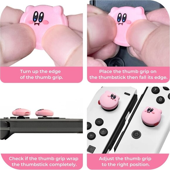 Wholesale Bulk Reseller‎ Set of 6 (Total 24) Switch Thumb Grips For Ninte… - Picture 2 of 7